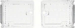 New Back-up Lamp Lens Lh And Rh Side Pair Amd Fits Nova Chevy Ii K-K1044. Fixed Price $71.59.