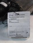 Driver Headlight Hid Headlamps Premiere Fits 17-20 Lincoln Continental 619348. Fixed Price $1008.79.