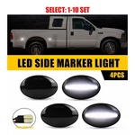 White Led Dually Bed Fender Side Marker Lights Fit 99-10 Ford F350 F450 F550 40X. Fixed Price $105.75.
