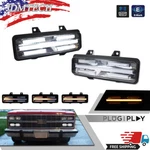 Switchback Led Clear Lens Drl Signal Lights For Chevy Gmc Van Jimmy Pickup Truck. Fixed Price $79.99.