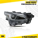 Fits For 2016-23 Mazda CX-9 Adaptive Led Headlight With Afs Right Passenger Side. Fixed Price $278.89.