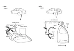 1995-2000 Hyundai Elantra Lamp Assembly-rear Combination Oem New 9240229600. Fixed Price $161.47.