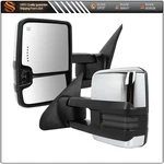Power Heated Dynamic Signals Light Towing Mirrors For Toyota Tundra 07-15 Chrome. Fixed Price $145.45.