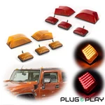 For 03-09 Hummer H2 Led Cab Marker Roof Running Lights W/ Anti-leak Seal Gaskets. Fixed Price $64.99.