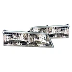 Headlight Set For Mercury Grand Marquis 95-97 Lh Right Front Factory Halogen. Fixed Price $211.71.