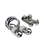 Dei Lite Boltz Polished 4-PACK Led License Plate Lighting Kit. Fixed Price $27.15.