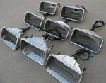 Lincoln Continental Left Turn Signal Parking Light Housing 1961-1964 61-64 Oem. Fixed Price $35.00.