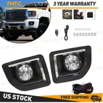 Fog Lights Front Bumper Lamps For 2015-2019 Gmc Sierra 2500HD 3500HD+WIRING. Fixed Price $46.05.