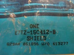 Nos 1987 - 1991 Ford F150 F250 F350 Bronco Front Marker Light Opening Shield Lh. Fixed Price $19.99.