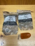 Nos Signal-stat 9087A Amber Replacement Lens TWO(2) For $8.00. Fixed Price $8.00.