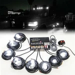 160W Hide Away Emergency Strobe Light 8 Bulbs Warning Hazard Lamp System Kit. Fixed Price $87.02.