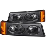 Black Clear Lens Parking Light Assembly Fits 2003-2006 Chevrolet Avalanche 1500. Fixed Price $94.95.