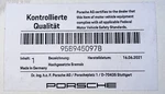 Genuine New Porsche 95B945097B Tail Lamp. Fixed Price $193.23.