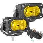 Sport Amber Driving/combo Light Pods 2X3" Universal Spot Flood Offroad Wiring. Fixed Price $43.95.