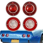 4PCS Tail Lights And Backup Lamps Fit For Chevrolet Corvette C3 1975-1979. Fixed Price $27.93.