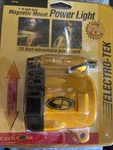 Electro-tek Magnetic Mount Power Light, 12 Volt, Retractable Cord New Sealed. Fixed Price $24.51.