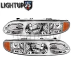 Headlights Headlamps For 1999-2004 Oldsmobile Alero Left Right Sides Pair. Fixed Price $118.44.