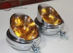 Amber 5" 12 Volt Mounted Visor Fog Light Lamps Custom Truck Hot Rat Street Rod. Fixed Price $99.51.