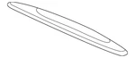 Genuine Honda Center High Mount Stop Light 34270-T1W-A01. Fixed Price $174.27.