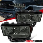 Fit 2019-2024 Dodge Ram 2500 3500 Smoke Halogen Headlights Lamp Left+right 19-24. Fixed Price $245.99.