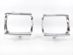 Fit For Toyota Pickup 89-91 2WD Headlight Door Bezel Chrome Case & Clips. Fixed Price $56.48.