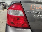 Driver Left Tail Light Fits 05-07 Five Hundred 1344485. Fixed Price $50.00.