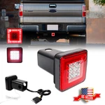 Red 80 Led Tow Hitch Driving Brake Lamp W/ White Backup Light 4 Way Fits 2". Fixed Price $19.99.