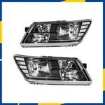2PC Headlight Assembly Left Right Black For 2009-2020 Dodge Journey 2.4/3.5/3.6L. Fixed Price $103.15.