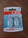 Sylvania Automotive Led Light Part# 3157A Amber. New In Package.. Fixed Price $10.00.