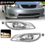 Pair Fit 2005-2008 Toyota Corolla 2002-2004 Camry Fog Lights Lamp W/bulbs. Fixed Price $23.00.