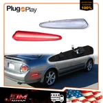 For 2000-2003 Nissan Maxima Clear Lens Red Led Rear Bumper Side Marker Lights 2X. Fixed Price $29.99.