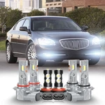 6PCS For Buick Lucerne 2006-2011 6000K Led Headlight Bulbs Fog Lights Kit Combo. Fixed Price $37.99.