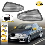 Pair Door Mirror Turn Signal Light Fits Mercedes Benz C180 C250 C300 C350 08-14. Fixed Price $26.59.