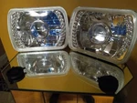 Passenger Right/left Headlight Set Fits 84-86 Fiero/ 85 Gt Oem Foglamps Ed. Fixed Price $19.99.