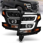 Anzo Usa 111492 Projector Headlamps Fits Chevrolet Tahoe, Black. Fixed Price $572.85.