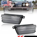 2X Clear Lens Front Bumper Parking Turn Signal Lights For 1975-1979 Corvette C3. Fixed Price $129.99.