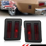 Red Lens Rear Side Marker Lights W/ Bezels For 1973-1977 Sprint Camino Malibu. Fixed Price $49.99.