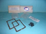 1940 Ford Passenger Car & Pickup Park Lamp Lenses, Gaskets, And Mounting Clips. Fixed Price $24.85.