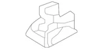 Genuine Hyundai Headlamp Assembly Retainer Clip 92173-B1000. Fixed Price $6.53.