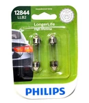 2-PACK Philips Longerlife 12844 LLB2 5W Two Bulbs License Plate Tag Light Lamp. Fixed Price $6.95.