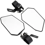 Dirtbag Brands MIRROR-017C78-D53793 Billet Side View Mirrors With Light Pod. Fixed Price $236.24.