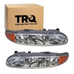 Headlight Assembly Set Compatible With 1999-2004 Oldsmobile Alero Trq GM2502207. Fixed Price $209.99.