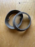 Vintage Tail Light Housing Rubber Mounting Pads Gaskets Seals Oval Oem Pair. Fixed Price $47.25.