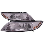 Headlight Set Housing W/clear Lens For 2012-2013 Kia Optima KI2503157 KI2502157. Fixed Price $217.72.