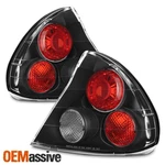 Fits 1999-2002 Mitsubishi Mirage Altezza Black Tail Light Driver+passenger Side. Fixed Price $74.99.