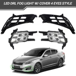 For 2014 2015 Kia Optima Eyes Style Fog Lights Lamps Lh + Rh W/ Led Drl Bezel. Fixed Price $97.00.