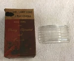Nos 1939 Plymouth License Lamp Lens P7 P8 Mopar 694064. Fixed Price $30.00.