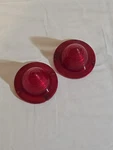 Vintage 1960 Chevy Impala Oem Rear Tail Light Lenses Usa Made Guide R1-60 Pair. Fixed Price $17.95.