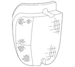 Genuine Ford Park Lamp 5C2Z-13201-AA. Fixed Price $18.62.