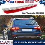 Red Rear 3RD Third Brake Light For Audi A4 RS4 Avant & Allroad B8 2008-2016. Fixed Price $58.99.
